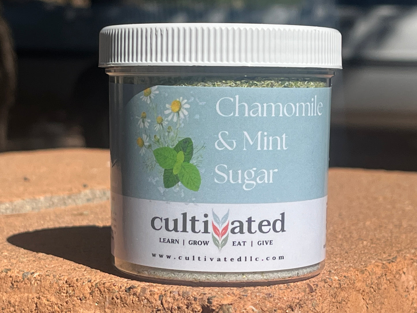 Botanical Sugars: Chamomile Mint